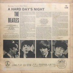 The Beatles A Hard Day's Night İlk Baskı LP Plak