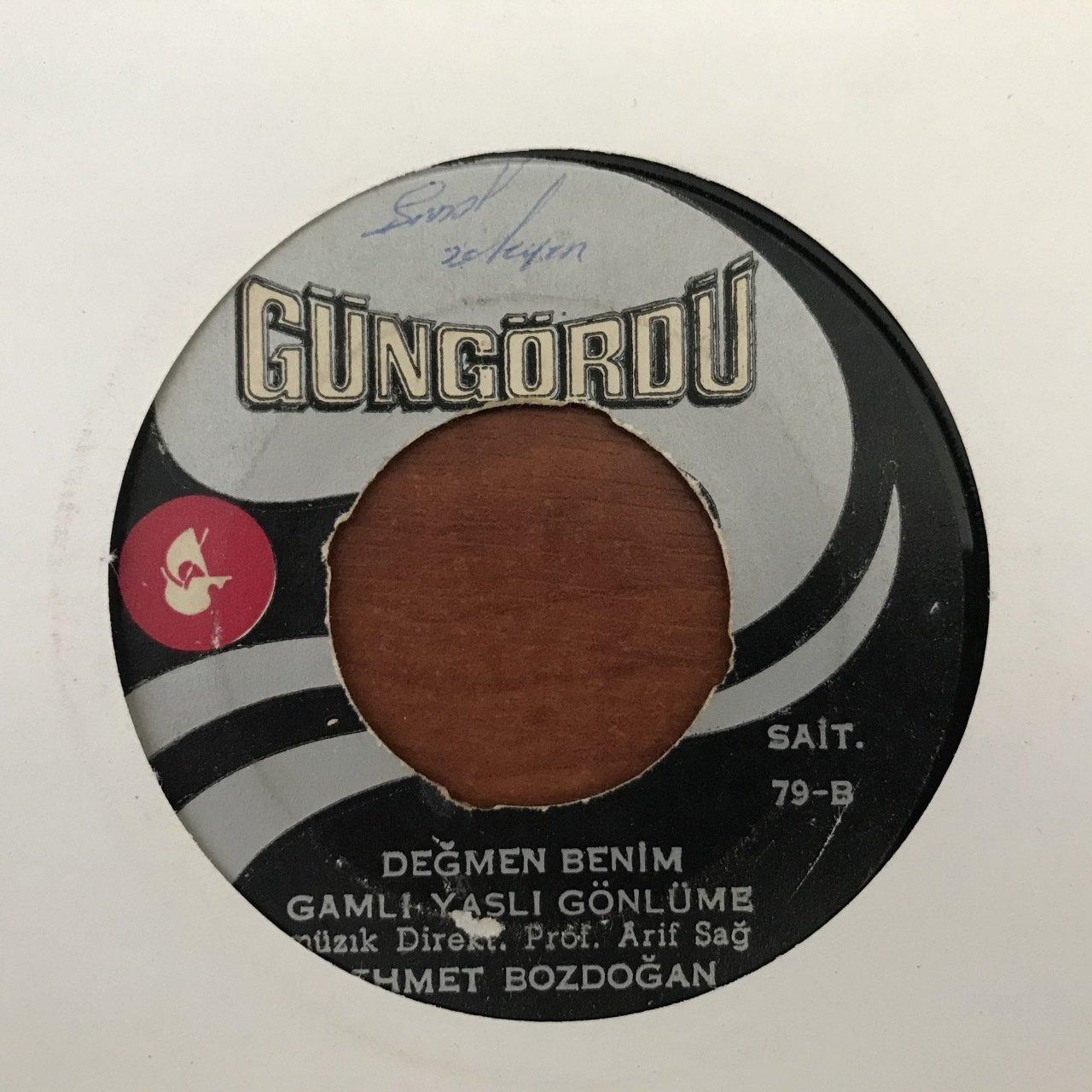 Mehmet Bozdoğan Değmen Benim Gamlı Yaslı Gönlüme 45lik Plak