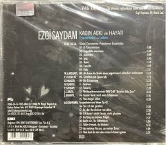 CD Ezgi Saydam Kadın Aşkı VE Hayatı Mezzo Soprano Açılmamış Jelatininde CD