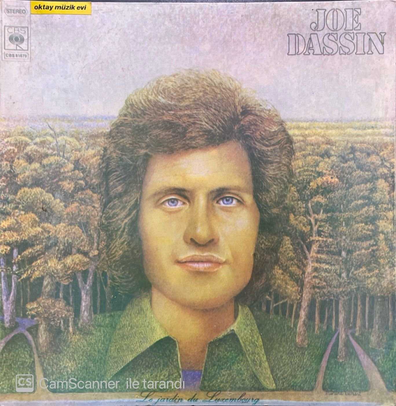 Joe Dassin Le Jardin Du Luxembourg LP Plak