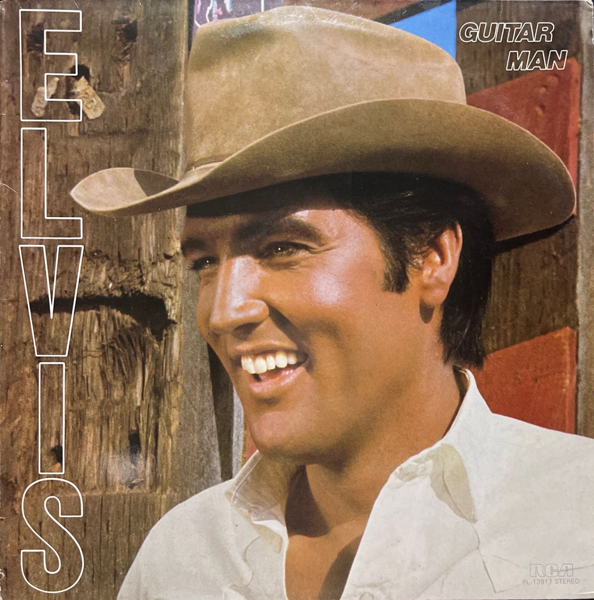 Elvis Presley Guitar Man LP Plak