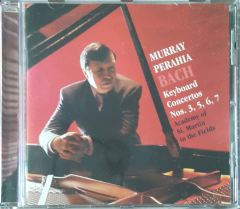 Bach Murray Perahia  Cd