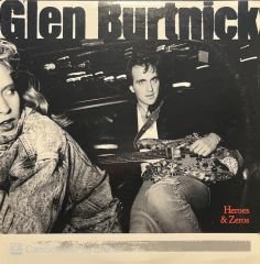 Glen Burtnick Heroes & Zeroes LP Plak