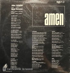 John Littleton Amen LP Plak