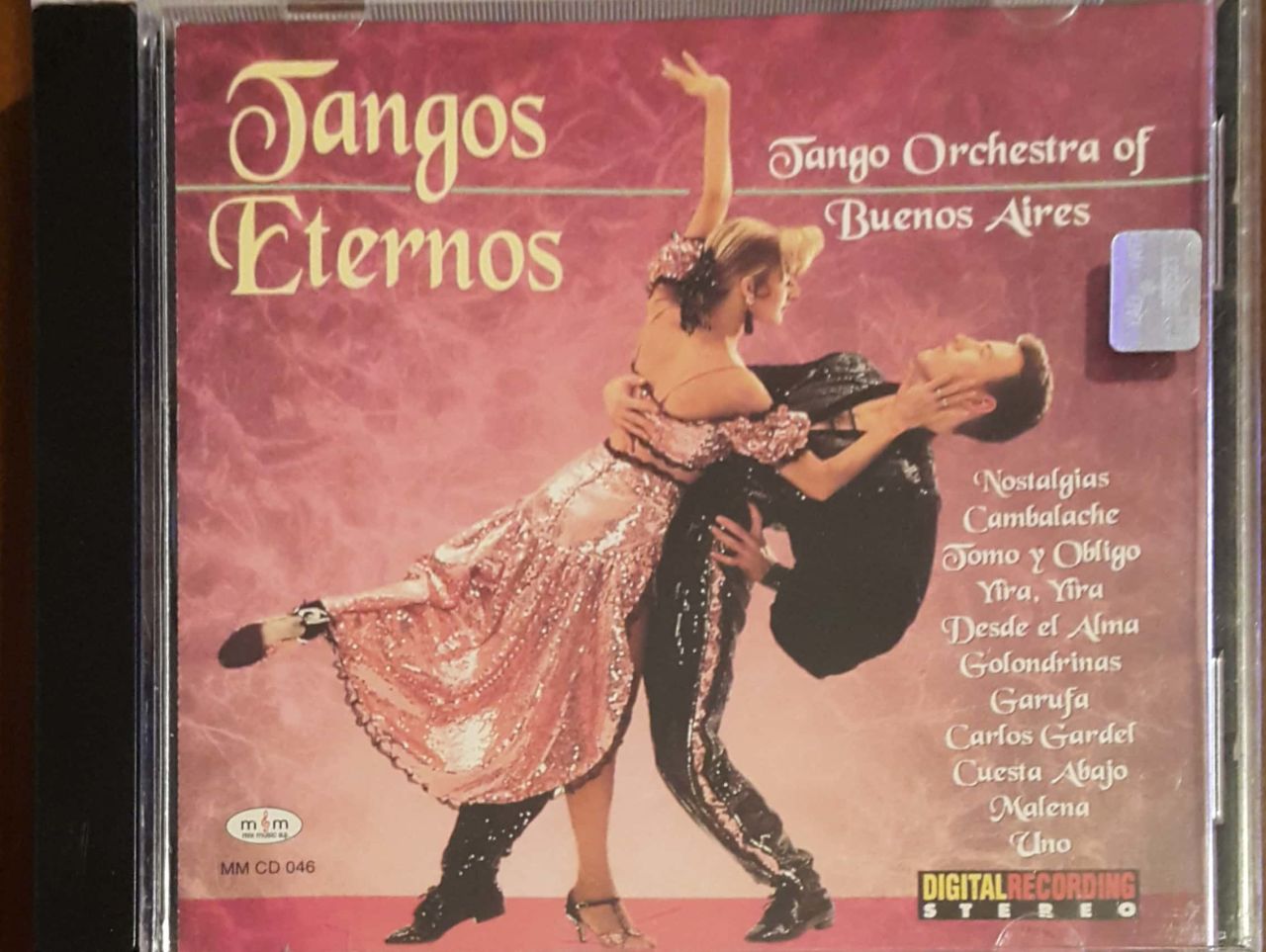 Tangos Eternos Tango Orchestra Of Buenos Aires CD