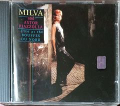 Milva And Astor Piazzolla Live At The Bouffes du Nord CD