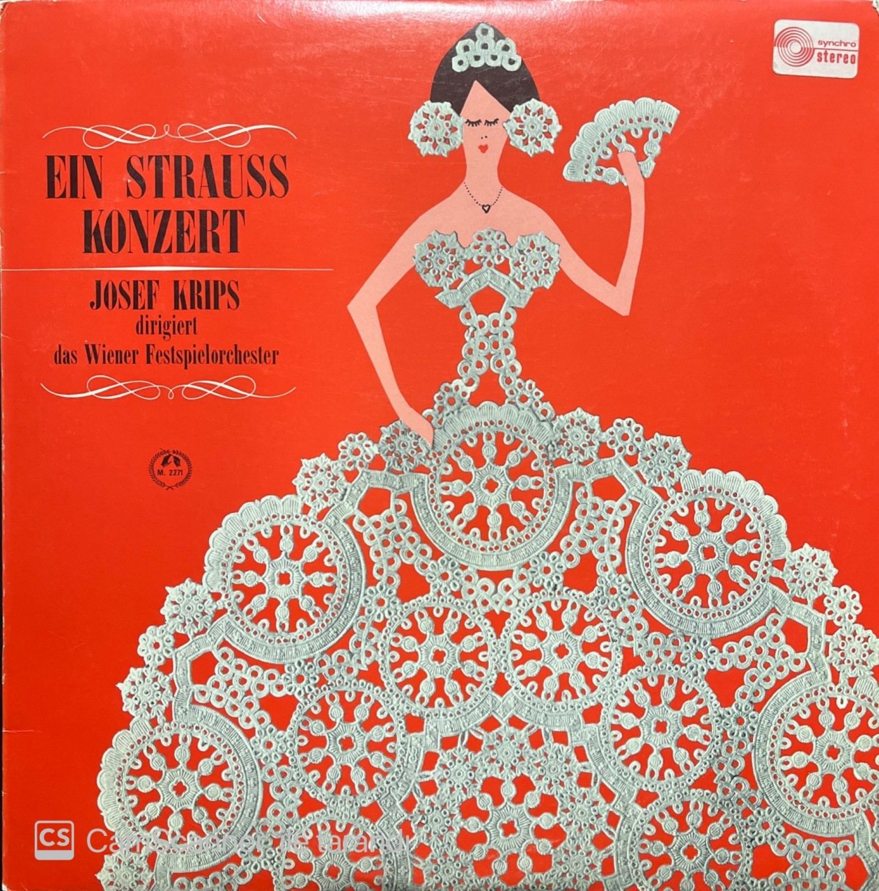 Josef Krips Ein Strauss Konzert LP Klasik Plak