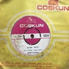 Nigar Uluerer Oyun Bitti Depo Malı 45lik Plak