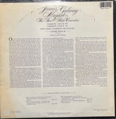 James Galway Mozart The Two Flute Concertos LP Klasik Plak