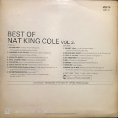 The Best Of Nat King Cole Vol 2 LP Plak