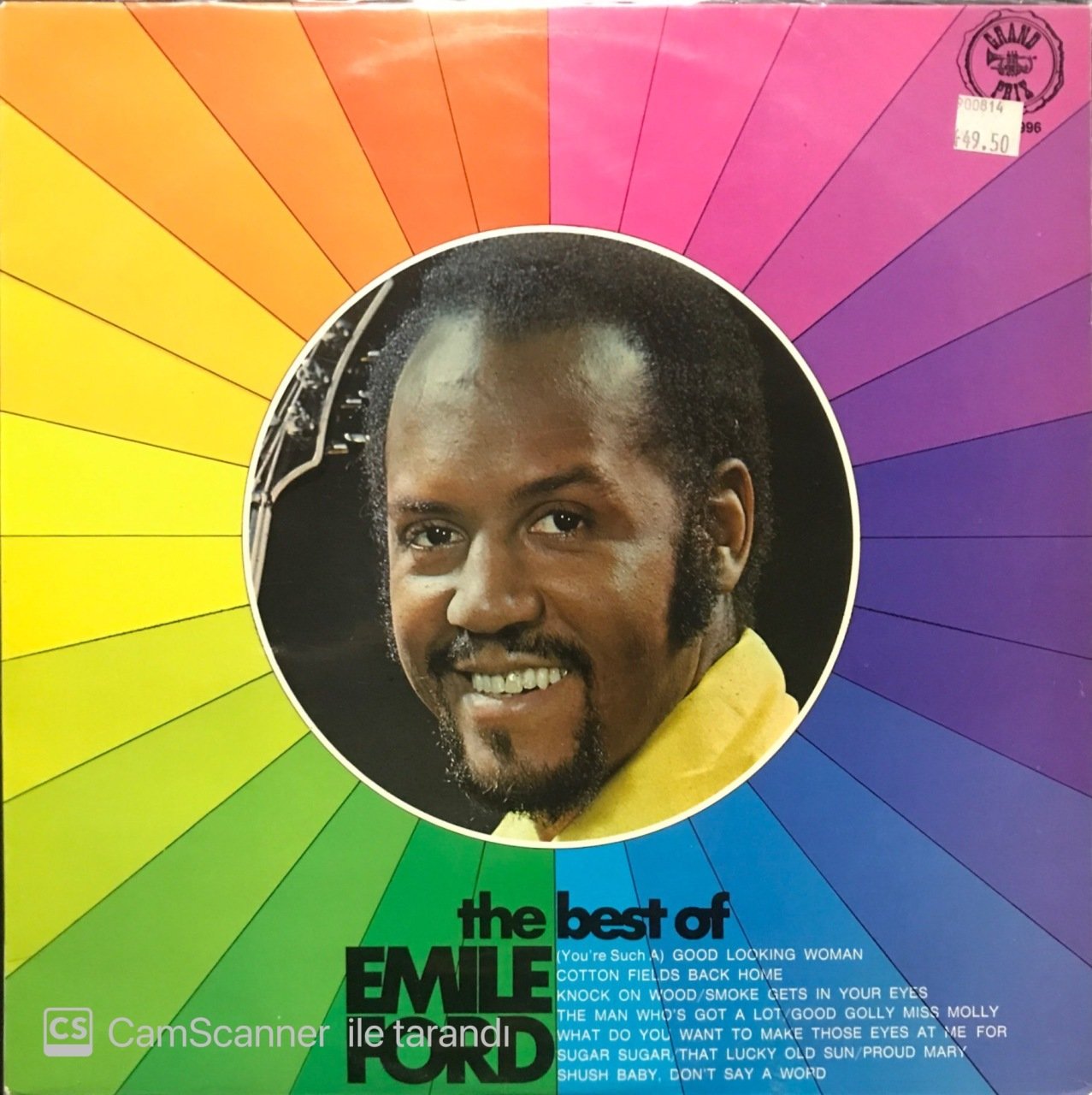 The Best Of Emile Ford LP Plak