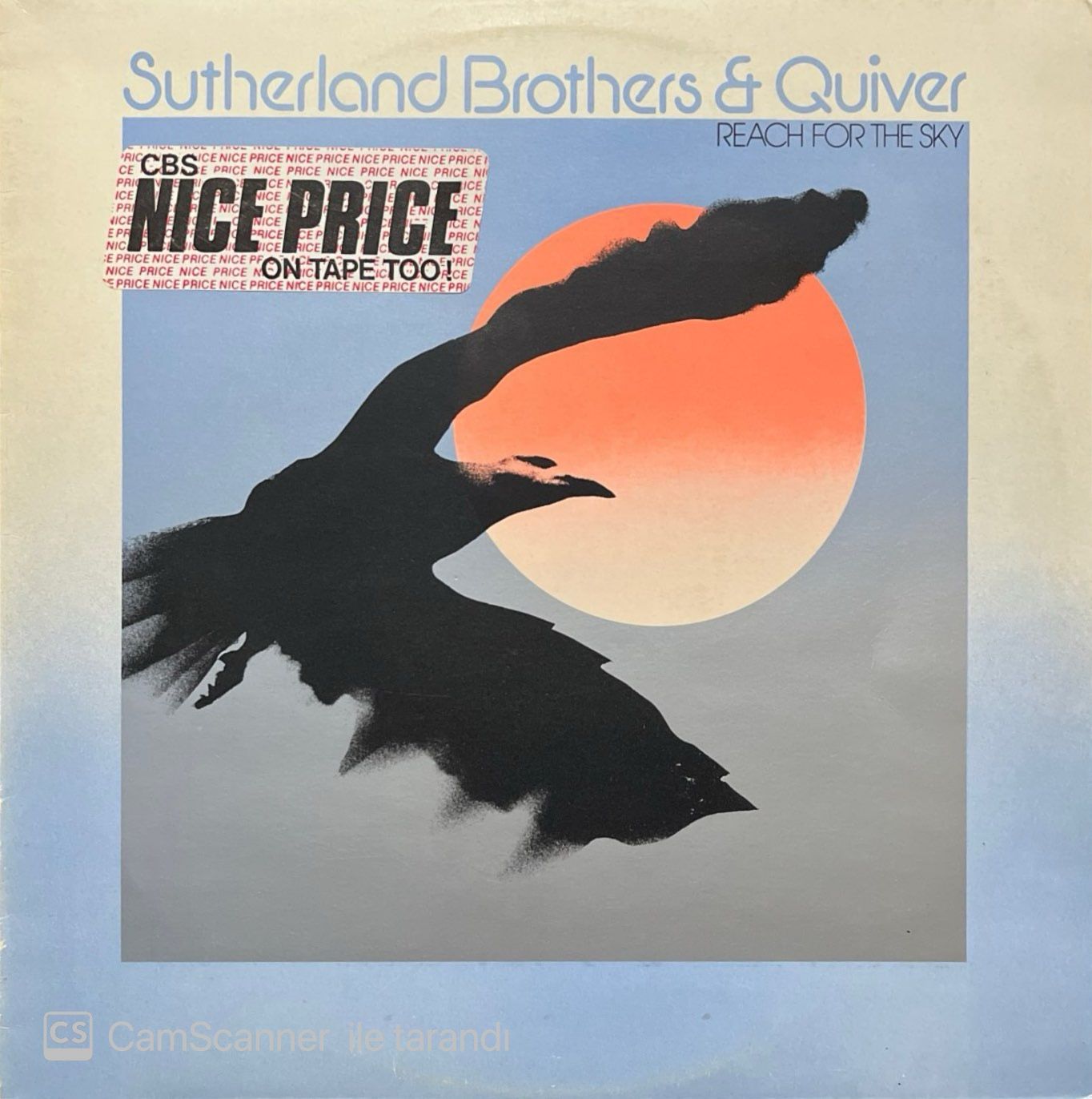 Sutherland Brothers Reach For The Sky LP Plak