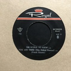 Frank Sinatra The World We Knew 45lik Plak