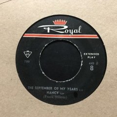 Frank Sinatra The World We Knew 45lik Plak