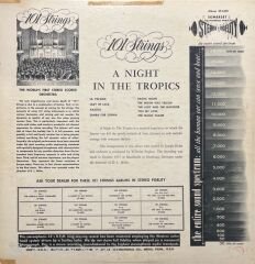 101 Strings A Night In The Tropics LP Plak