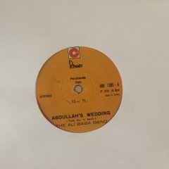 The Ali Baba Band Abdullah's Wedding 45lik Plak
