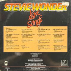 Stevie Wonder Love Songs LP Plak