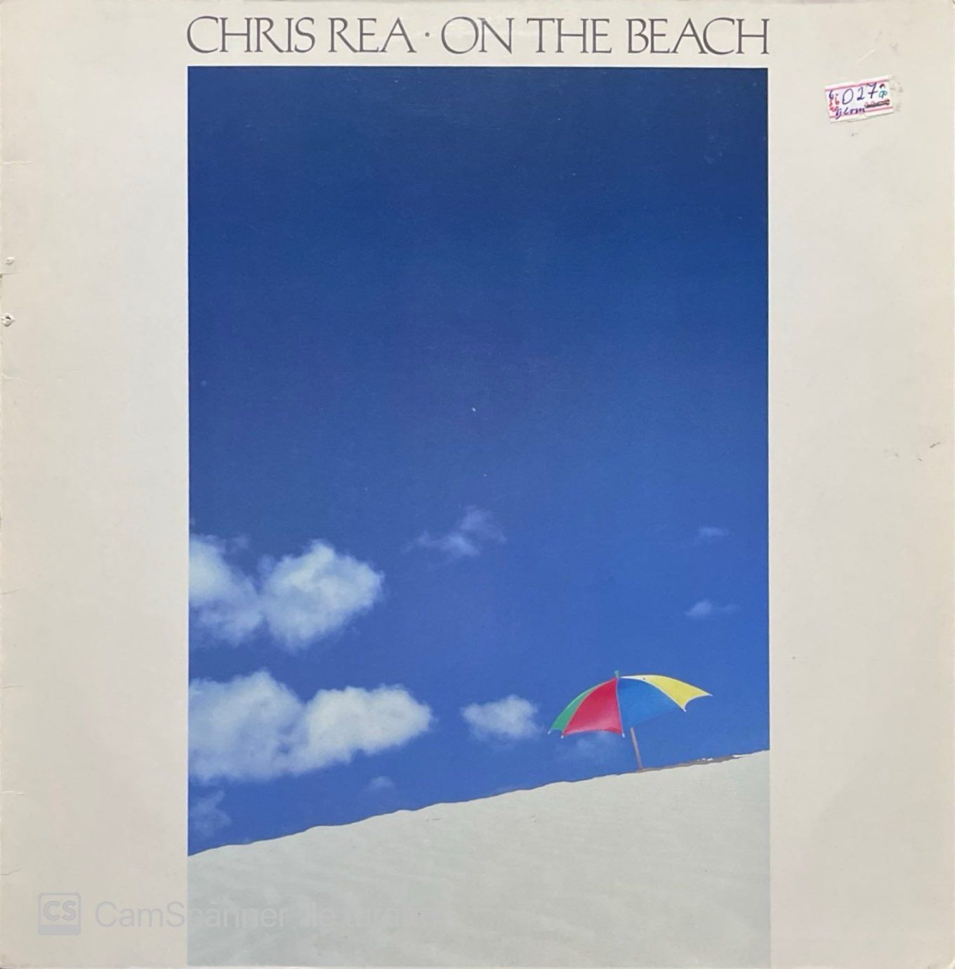 Chris Rea On The Beach LP Plak