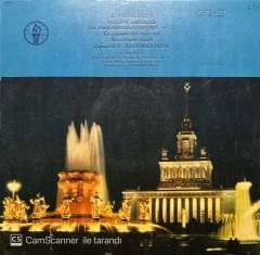 J. Sibelius Four Legends For Symphony Orchestra Op.22 LP Plak