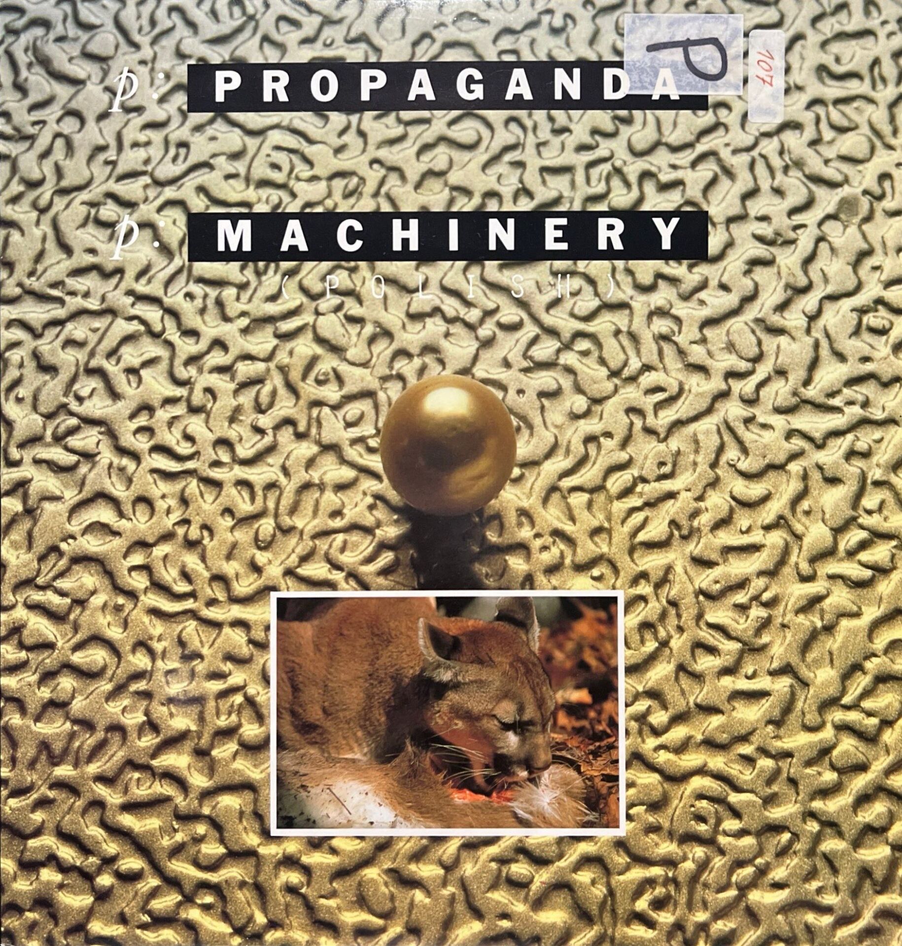 Propaganda Machinery Maxi Single 45 Devir LP Plak