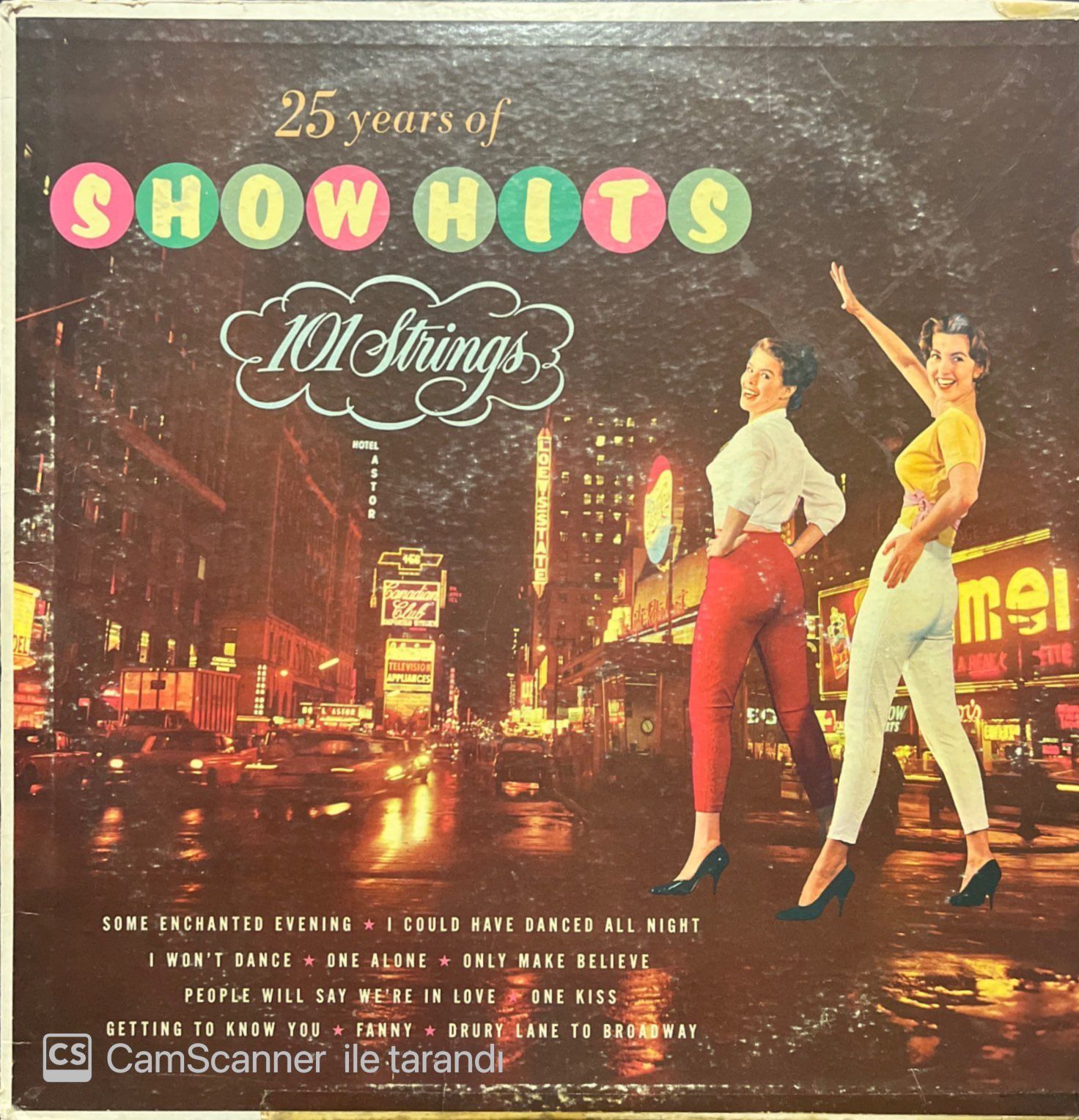 101 Strings Play 25 Years Og Show Hits LP Plak