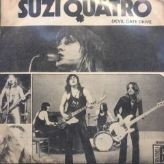 Suzi Quatro Devil Gate Drive 45lik Plak