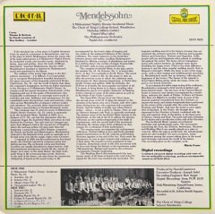 Mendelssohn A Midsummer Night's Dream LP Klasik Plak