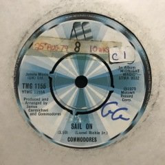 Commodores Captain Quick Draw 45lik Plak