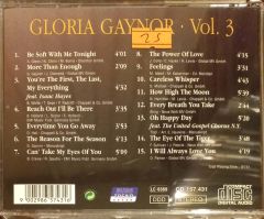 The Best Of Gloria Gaynor Vol. 3 CD