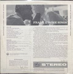 Frank D'Rone Sings LP Plak