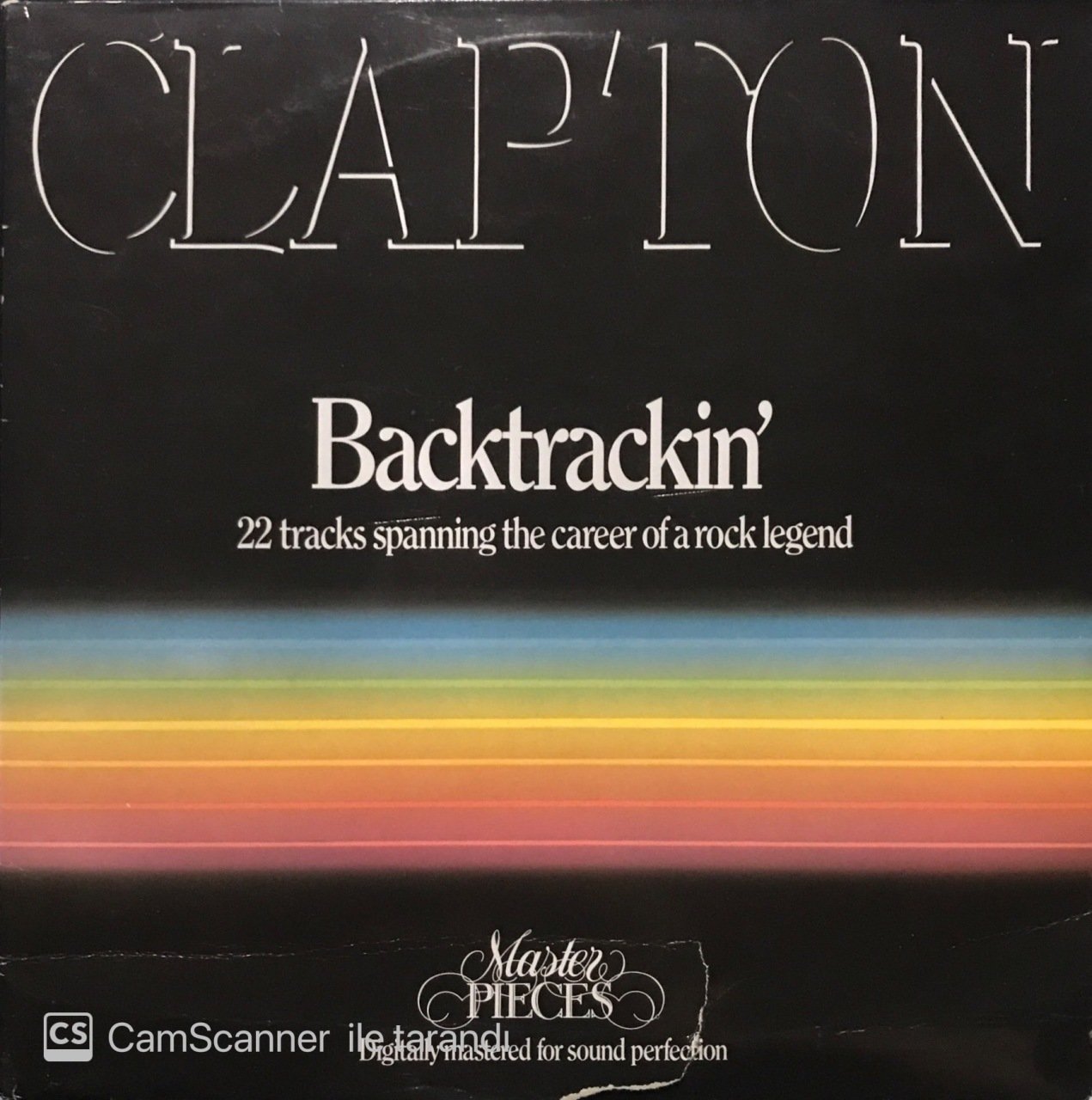 Eric Clapton Backtrackin Double LP Plak