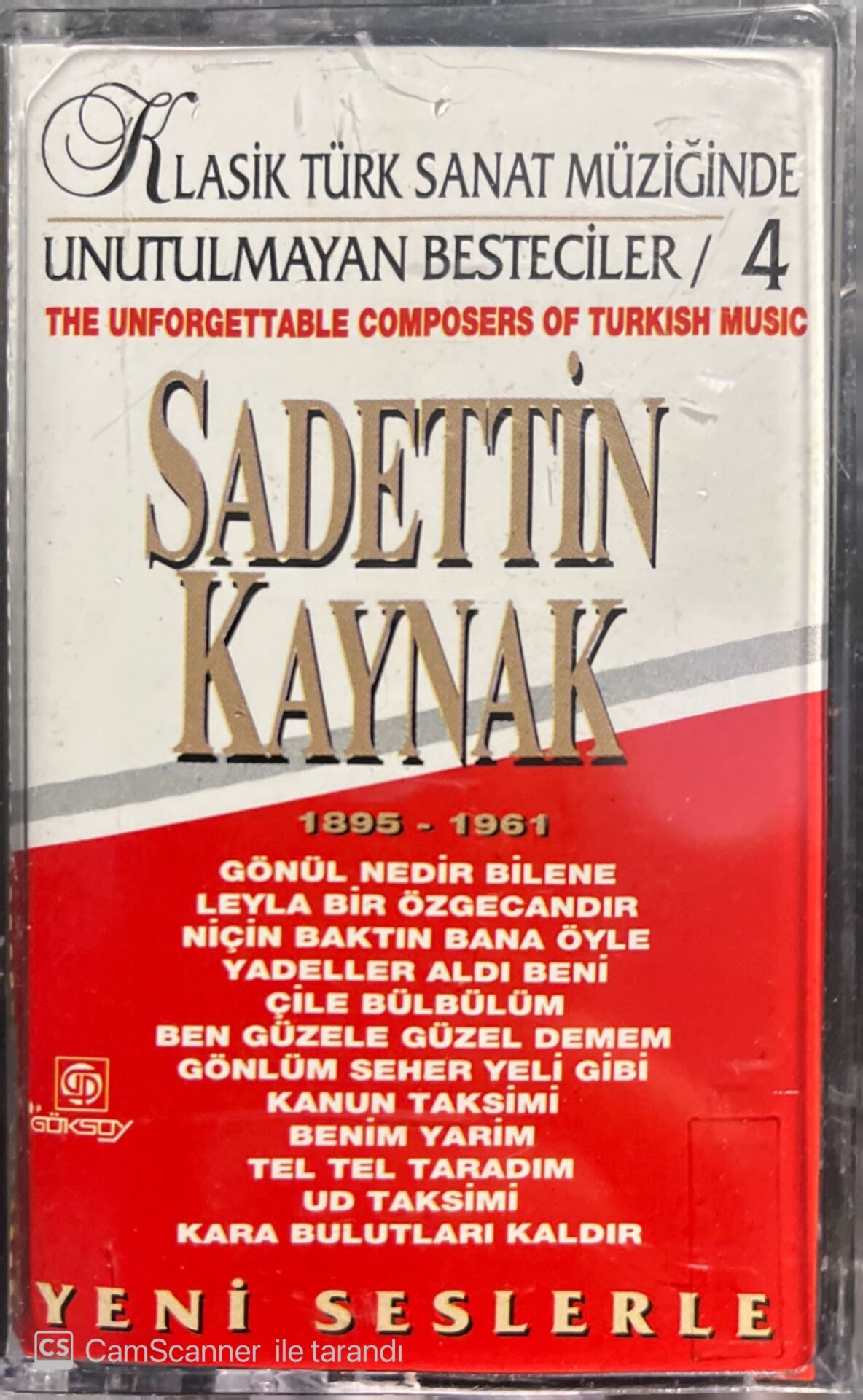 Sadettin Kaynak 1895-1961 Kaset