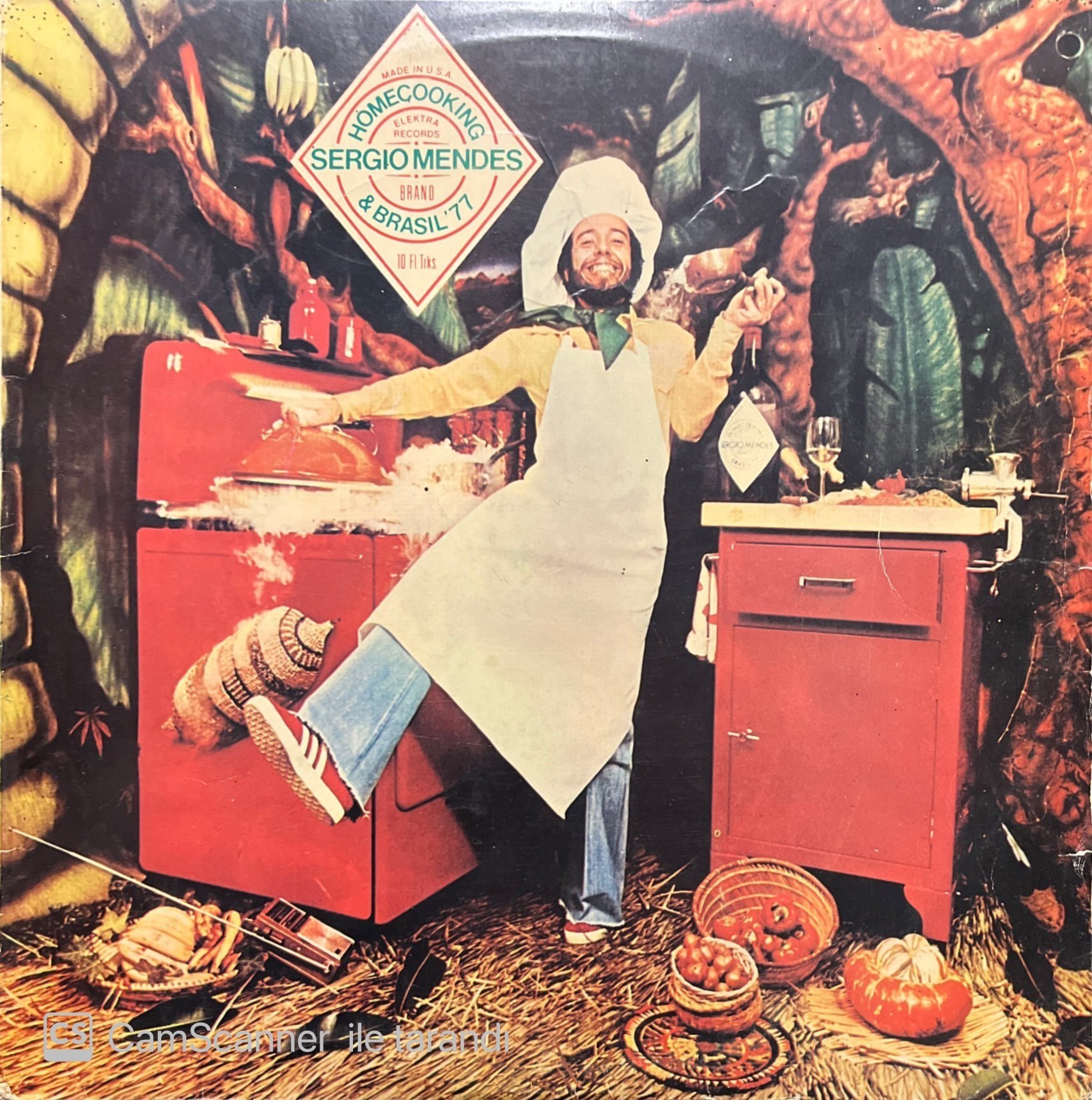 Sergio Mendes Home Cooking LP Plak