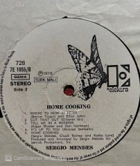Sergio Mendes Home Cooking LP Plak