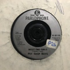 Pet Shop Boys A Man Could Get Arrested 45lik Plak