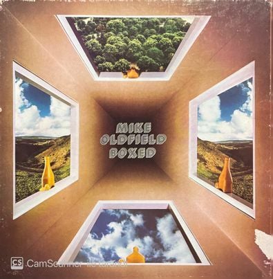 Mike Oldfield Box Set 4 Albüm Birada LP Plak