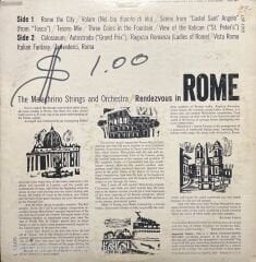 The Melachrino Strings And Orchestra Rendezvous In Rome LP Plak