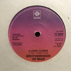Brotherhood Of Man Oh Boy 45lik Plak