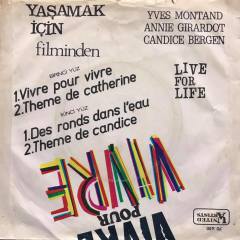Yaşamak İçin Filminden Yves Montand 45lik Plak