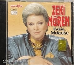 Zeki Müren Kahır Mektubu Türküola Alman Baskı Sarı Bandrollü Dönem Nadir CD