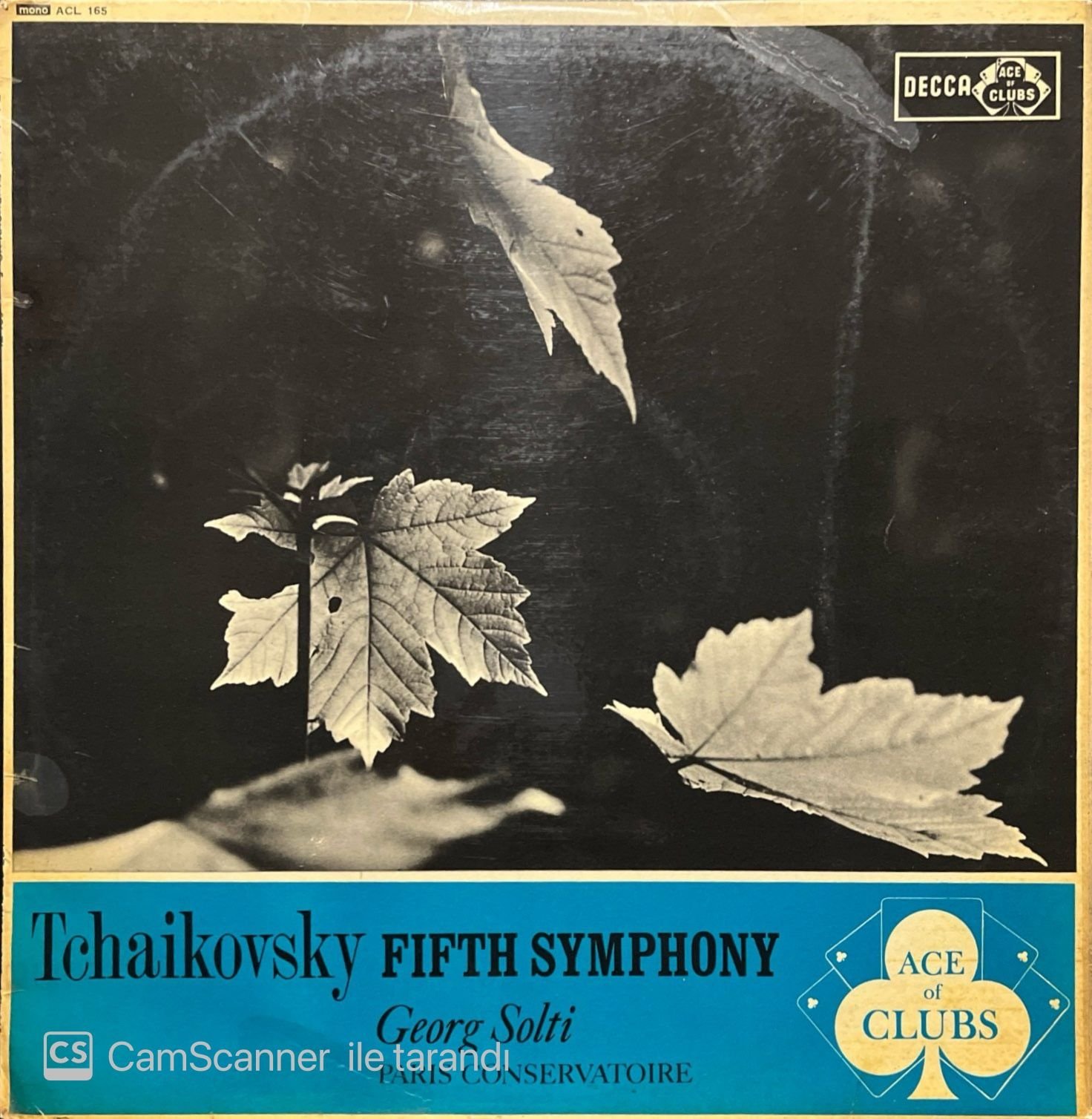 Tchaikovsky Fifth symphony Georg Solti LP Plak