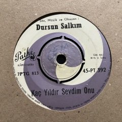 Dursun Salkım Bekleme Hiç Yolumu 45lik Plak