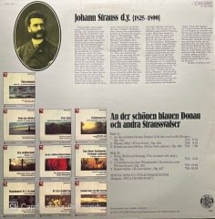 Wiens Johann Strauss Orkester An Der Schönen Blaunen Donau LP Klasik Plak