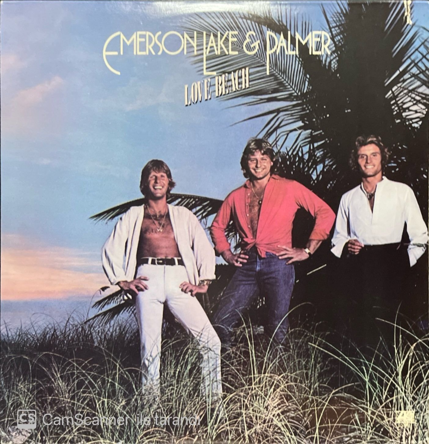 Emerson Lake & Palmer Love Beach LP Plak