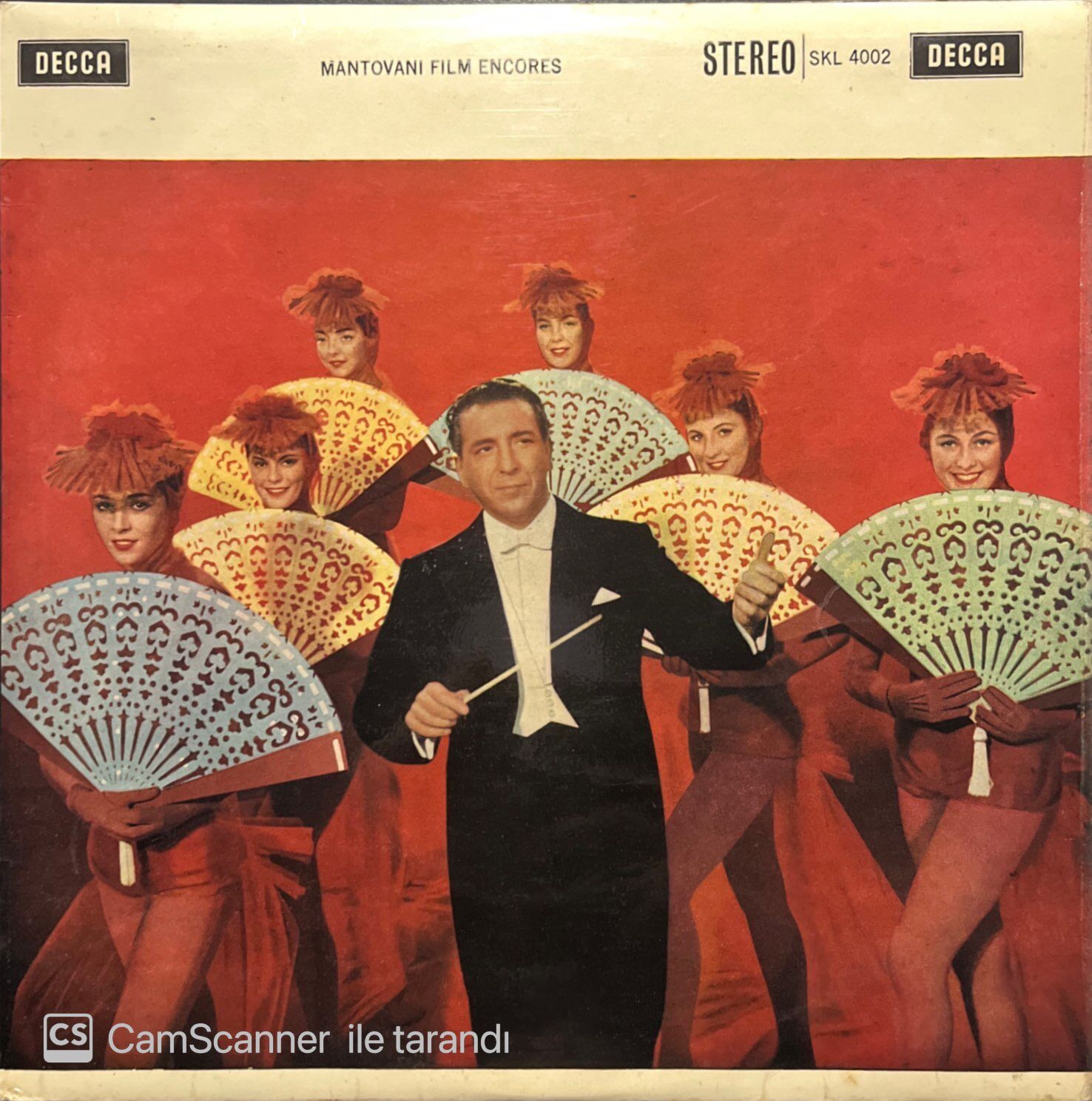 Mantovani And His Orchestra Film Encores Soundtrack LP Plak