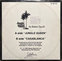 Robert Sacchi Jungle Queen Maxi Single LP Plak