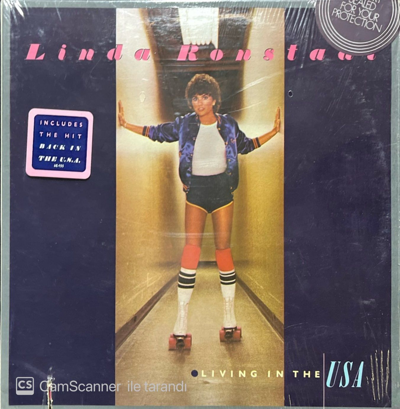 Linda Ronstadt Living In The Usa LP Plak