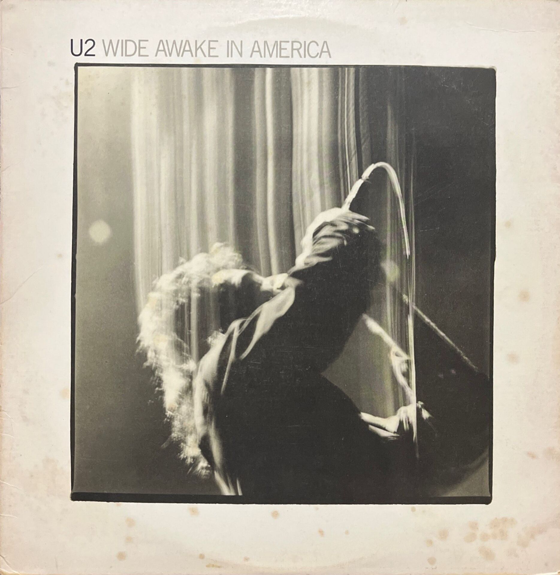 U2 Wide awake In America LP Plak