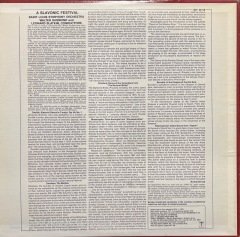 A Slavonic Festival LP Klasik Plak