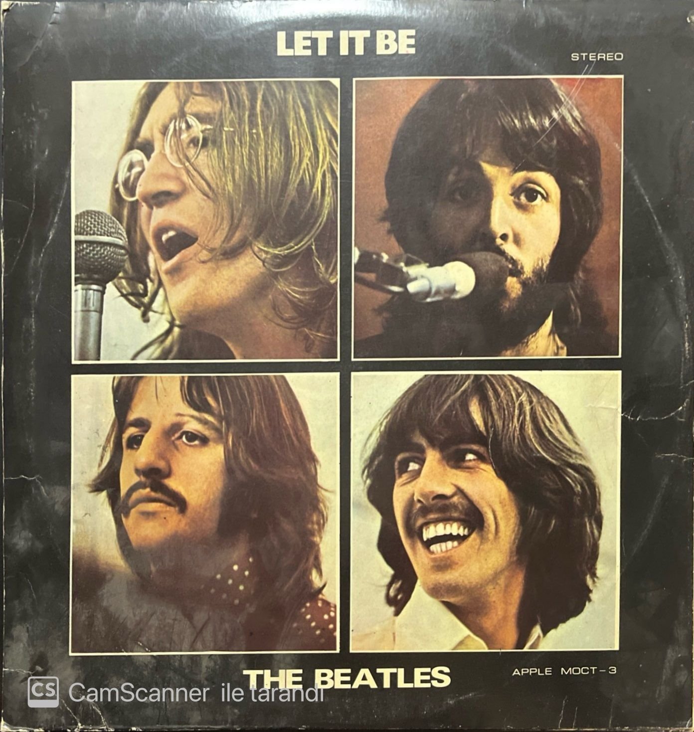 The Beatles Let It Be LP Plak